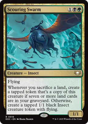 Magic: The Gathering - Scouring Swarm - Edge of Eternities Commander
