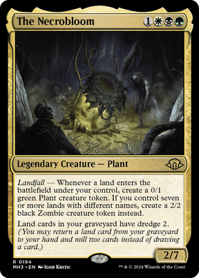 Magic: The Gathering - The Necrobloom Foil - Modern Horizons 3