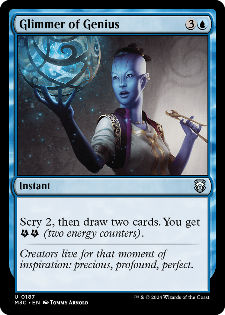Magic: The Gathering - Glimmer of Genius - Modern Horizons 3 Commander