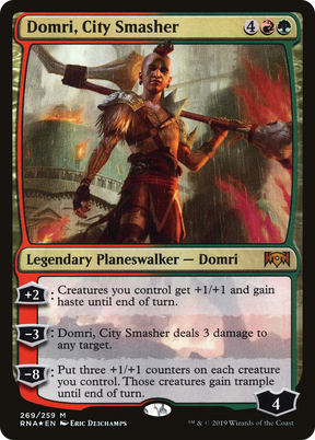 Magic: The Gathering - Domri, City Smasher Foil - Ravnica Allegiance