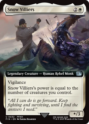 Magic: The Gathering - Snow Villiers Foil - Final Fantasy