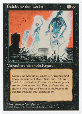 Magic: The Gathering - Belebung der Toten - Revised Edition