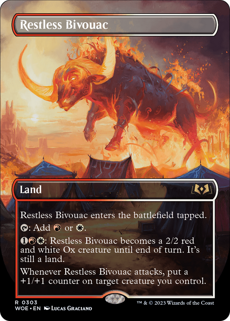 Magic: The Gathering - Restless Bivouac - Wilds of Eldraine