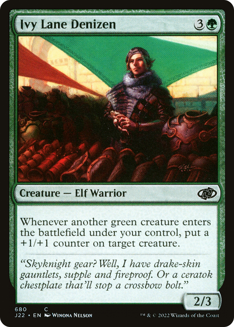Magic: The Gathering - Ivy Lane Denizen - Jumpstart 2022