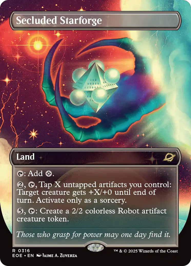 Magic: The Gathering - Secluded Starforge Foil - Edge of Eternities