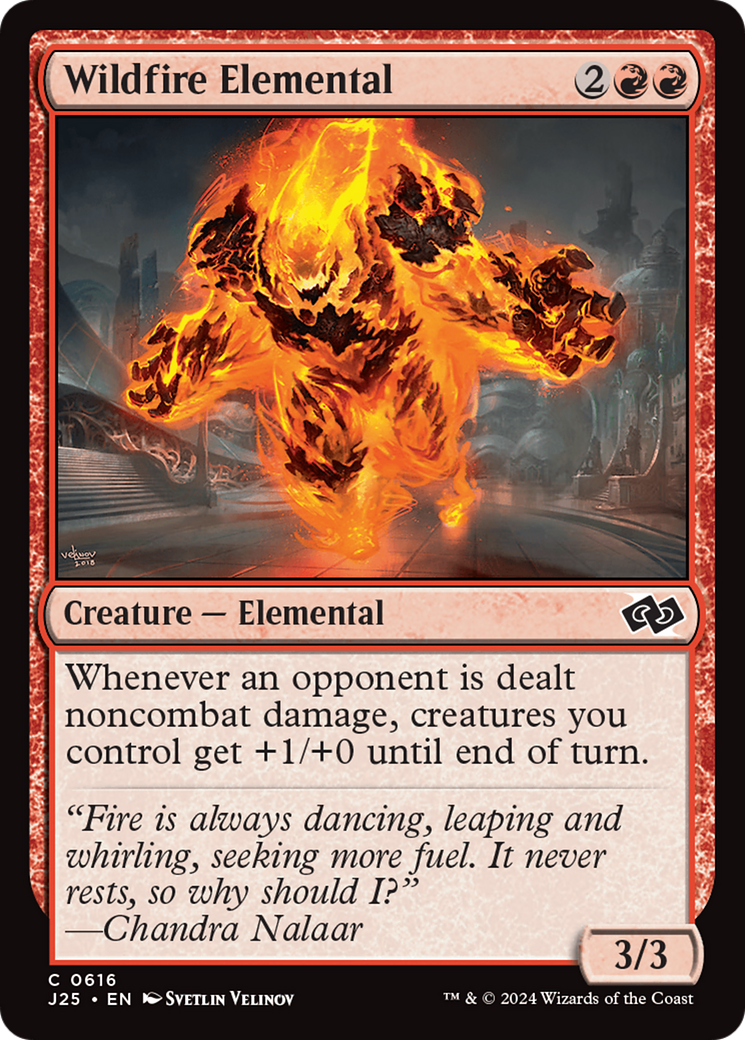Magic: The Gathering - Wildfire Elemental - Foundations Jumpstart