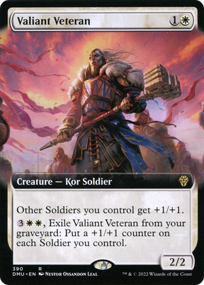 Magic: The Gathering - Valiant Veteran - Dominaria United