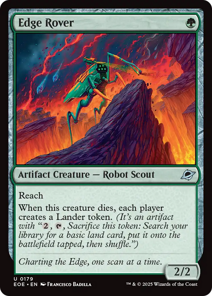Magic: The Gathering - Edge Rover Foil - Edge of Eternities