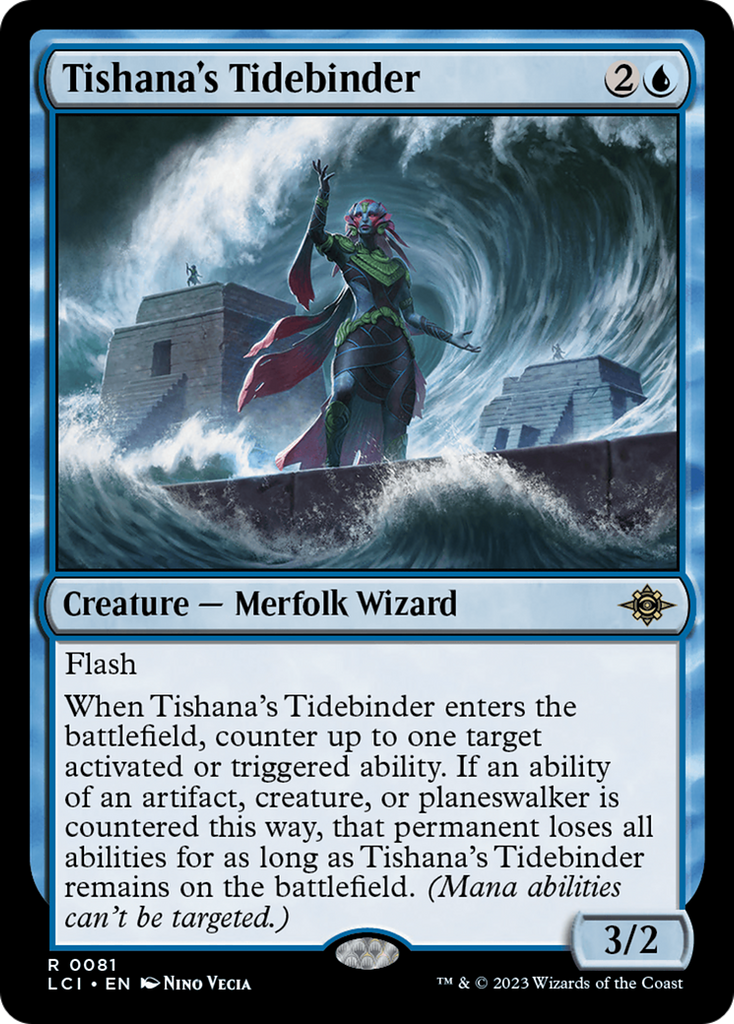 Magic: The Gathering - Tishana's Tidebinder Foil - The Lost Caverns of Ixalan