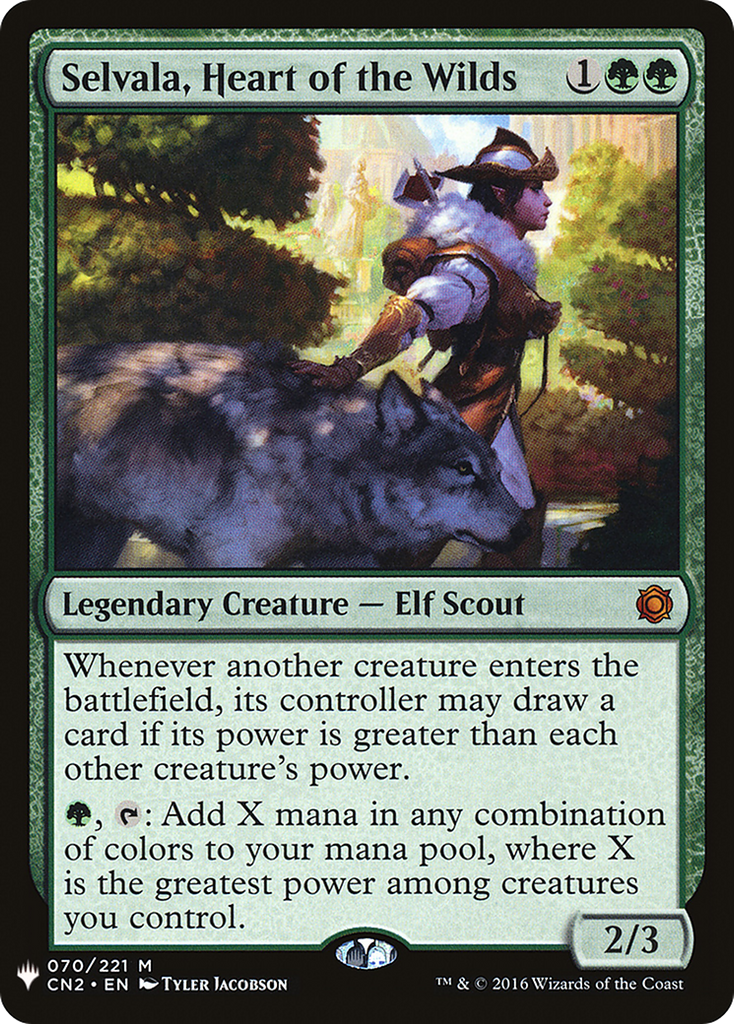 Magic: The Gathering - Selvala, Heart of the Wilds - The List