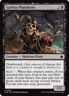 Magic: The Gathering - Gutless Plunderer Foil - Foundations
