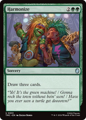 Magic: The Gathering - Harmonize - Teenage Mutant Ninja Turtles Eternal