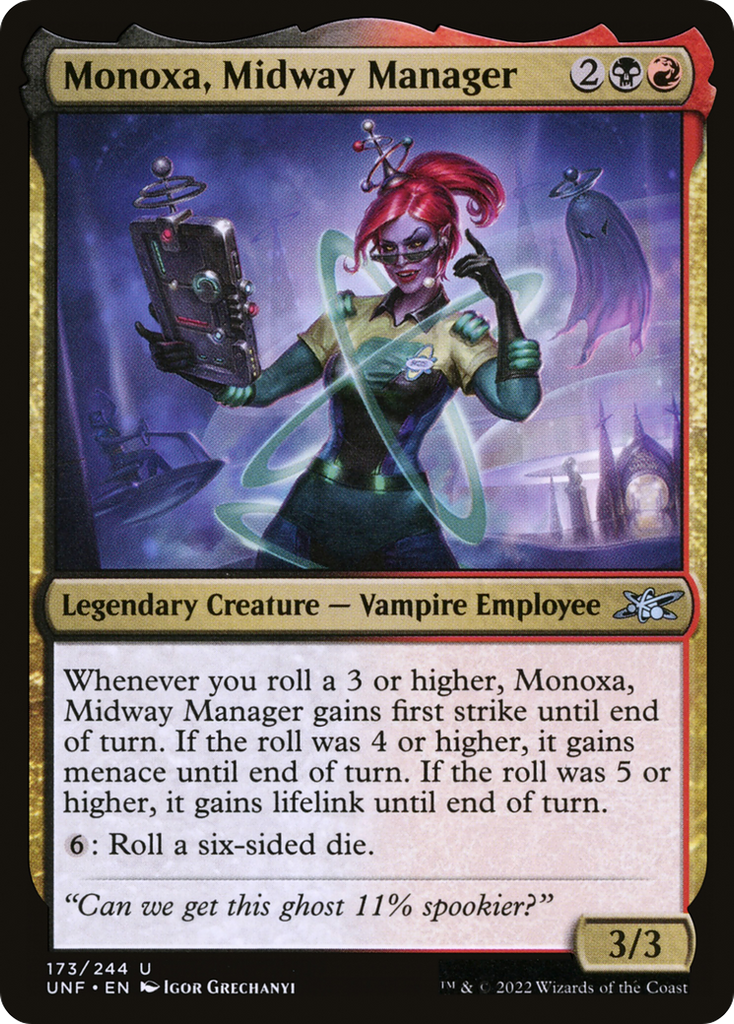 Magic: The Gathering - Monoxa, Midway Manager - Unfinity