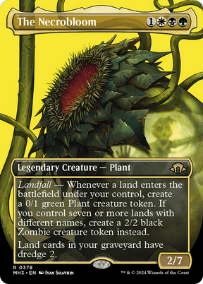 Magic: The Gathering - The Necrobloom Foil - Modern Horizons 3