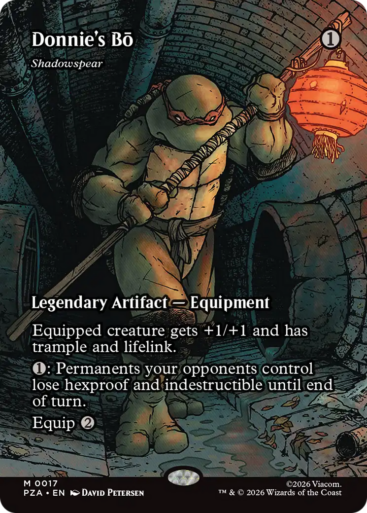Magic: The Gathering - Shadowspear - Teenage Mutant Ninja Turtles Source Material