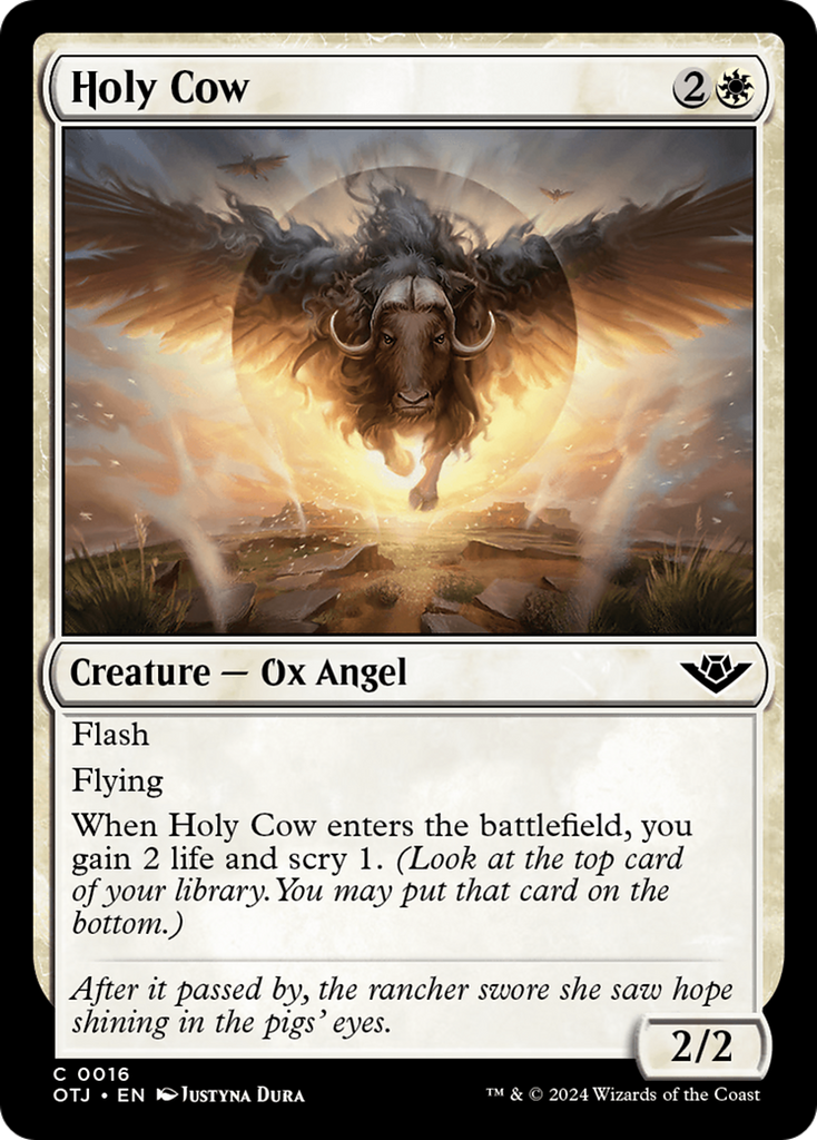 Magic: The Gathering - Holy Cow - Outlaws of Thunder Junction