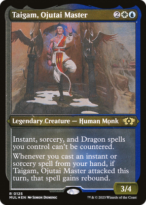 Magic: The Gathering - Taigam, Ojutai Master Foil - Multiverse Legends