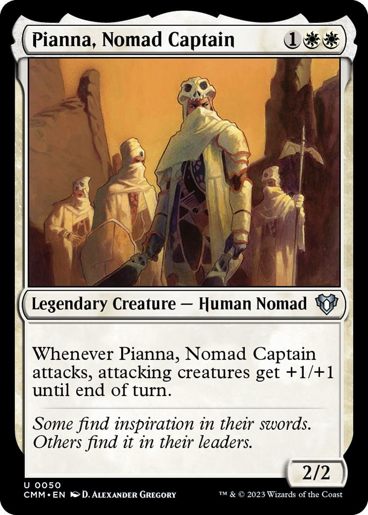 Magic: The Gathering - Pianna, Nomad Captain Foil - Commander Masters