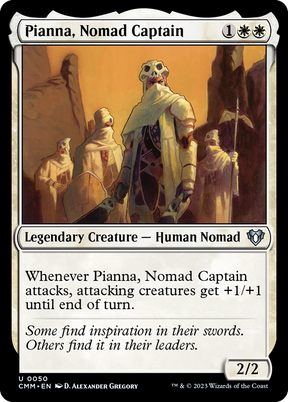 Magic: The Gathering - Pianna, Nomad Captain Foil - Commander Masters