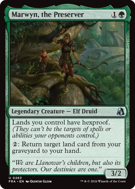 Magic: The Gathering - Marwyn, the Preserver - Reality Fracture