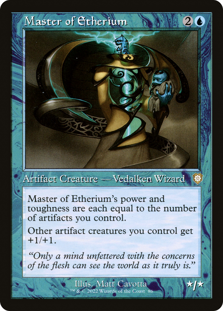 Magic: The Gathering - Master of Etherium - The Brothers' War Commander