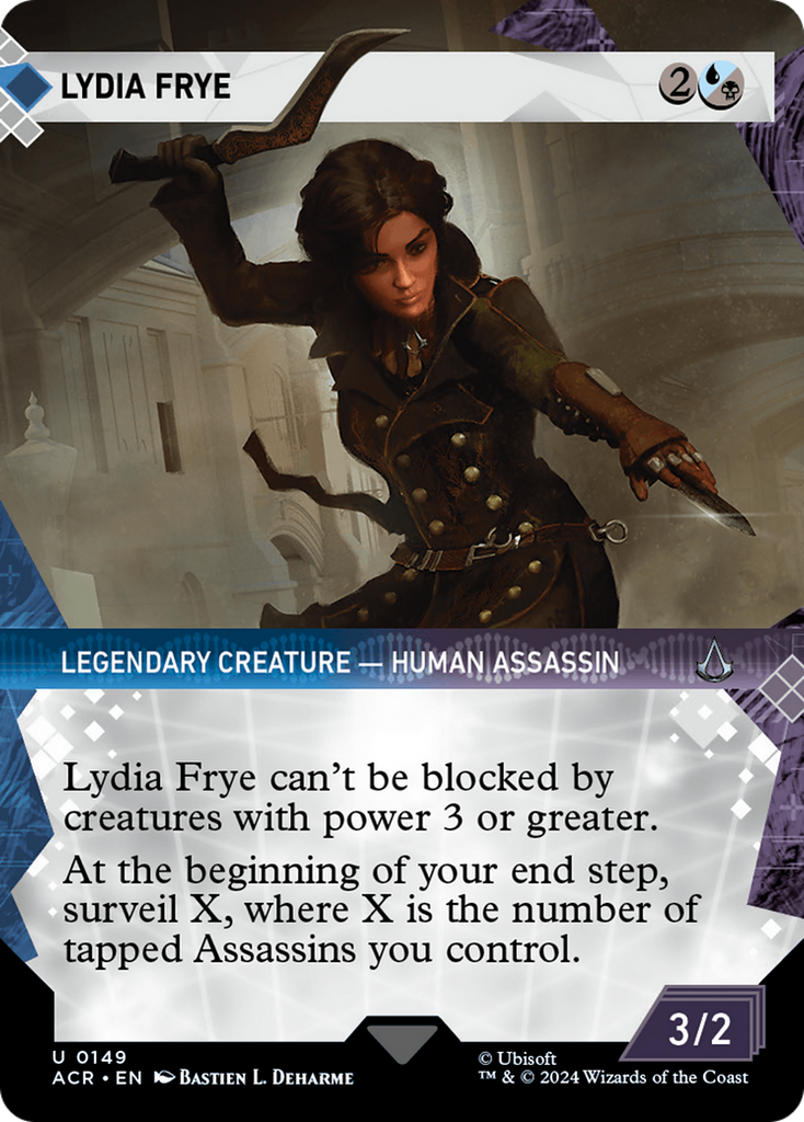 Magic: The Gathering - Lydia Frye Foil - Assassin's Creed