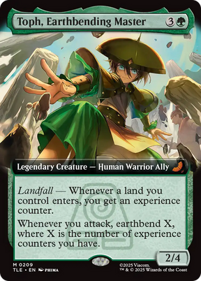 Magic: The Gathering - Toph, Earthbending Master Foil - Avatar: The Last Airbender Eternal