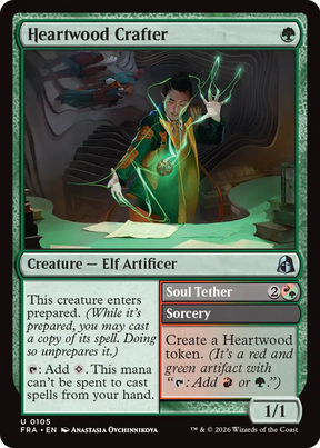 Magic: The Gathering - Heartwood Crafter // Soul Tether - Reality Fracture