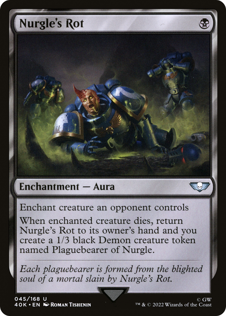 Magic: The Gathering - Nurgle's Rot - Warhammer 40000 Commander