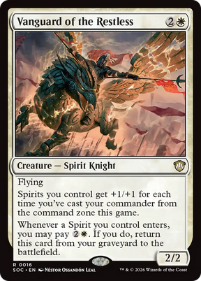 Magic: The Gathering - Vanguard of the Restless - Secrets of Strixhaven Commander
