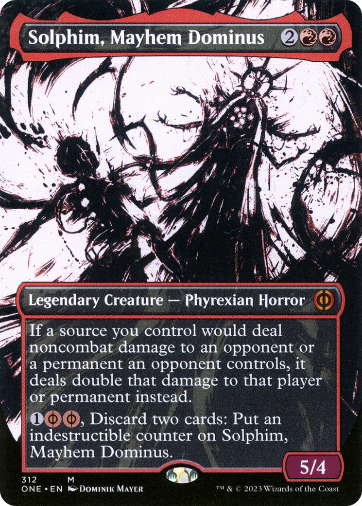 Magic: The Gathering - Solphim, Mayhem Dominus Foil - Phyrexia: All Will Be One