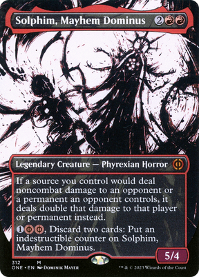 Magic: The Gathering - Solphim, Mayhem Dominus Foil - Phyrexia: All Will Be One