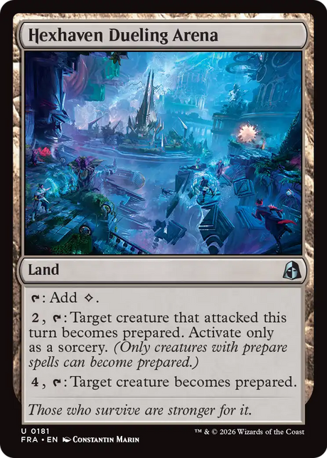 Magic: The Gathering - Hexhaven Dueling Arena Foil - Reality Fracture