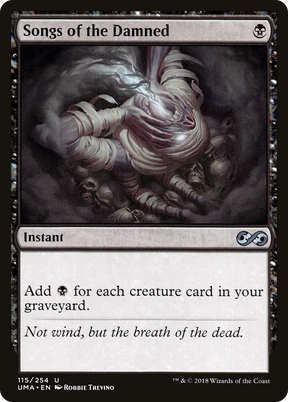 Magic: The Gathering - Songs of the Damned Foil - Ultimate Masters