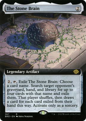 Magic: The Gathering - The Stone Brain Foil - The Brothers' War