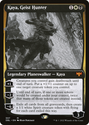 Magic: The Gathering - Kaya, Geist Hunter - Innistrad: Double Feature
