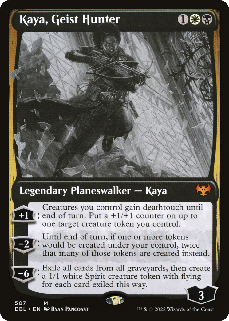 Magic: The Gathering - Kaya, Geist Hunter Foil - Innistrad: Double Feature