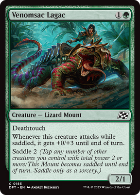 Magic: The Gathering - Venomsac Lagac Foil - Aetherdrift
