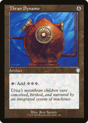 Magic: The Gathering - Thran Dynamo - The Brothers' War Commander