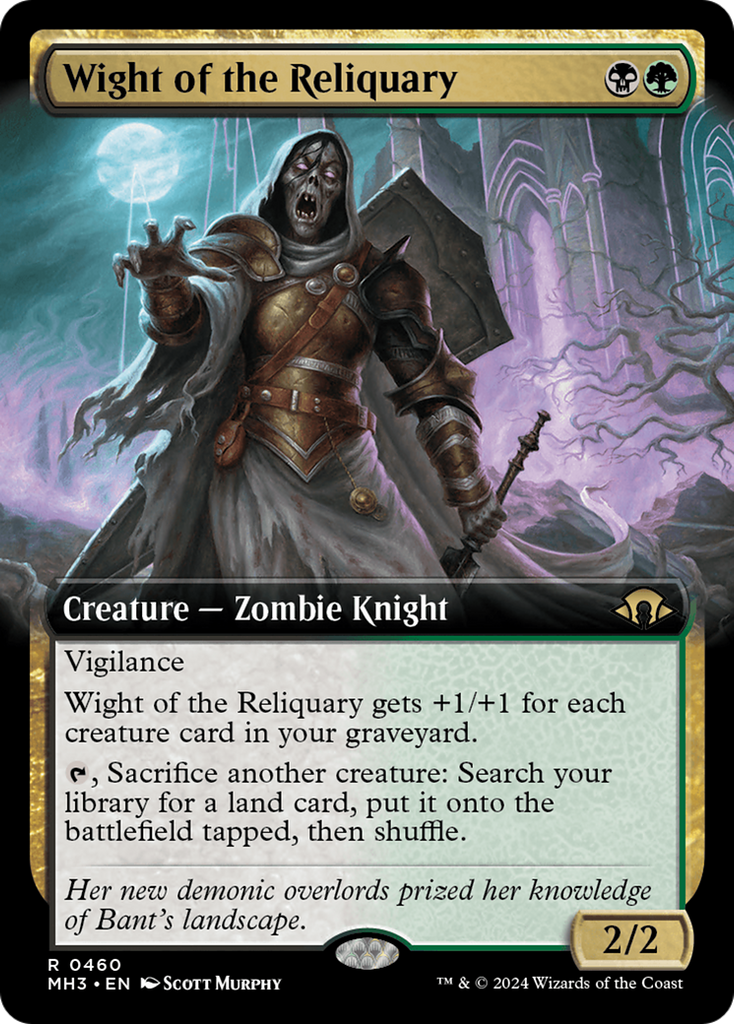 Magic: The Gathering - Wight of the Reliquary - Modern Horizons 3