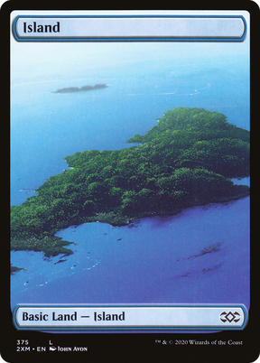 Magic: The Gathering - Island #375 Foil - Double Masters