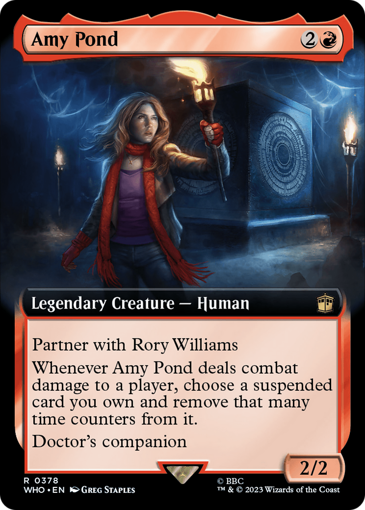 Magic: The Gathering - Amy Pond Foil - Doctor Who