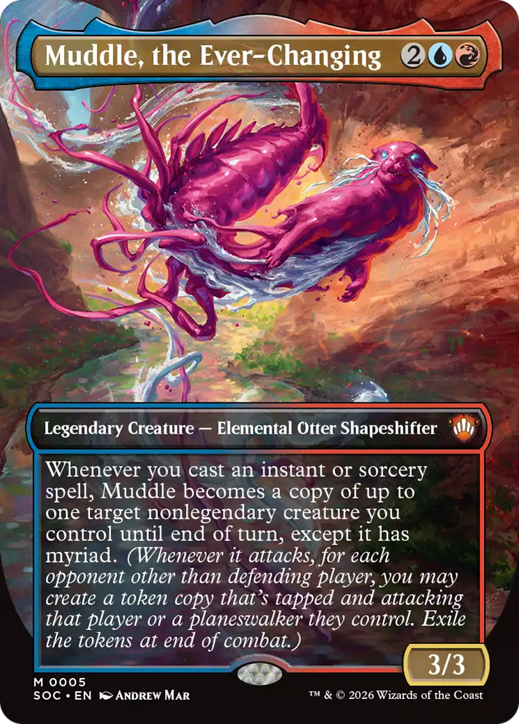 Magic: The Gathering - Muddle, the Ever-Changing - Secrets of Strixhaven Commander