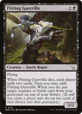 Magic: The Gathering - Flitting Guerrilla Foil - March of the Machine