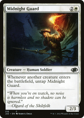 Magic: The Gathering - Midnight Guard - Jumpstart 2022