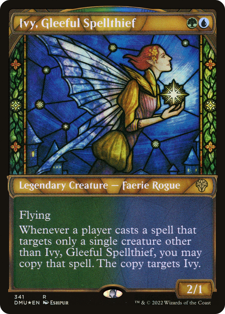 Magic the Gathering - Ivy, Gleeful Spellthief Foil - Dominaria United