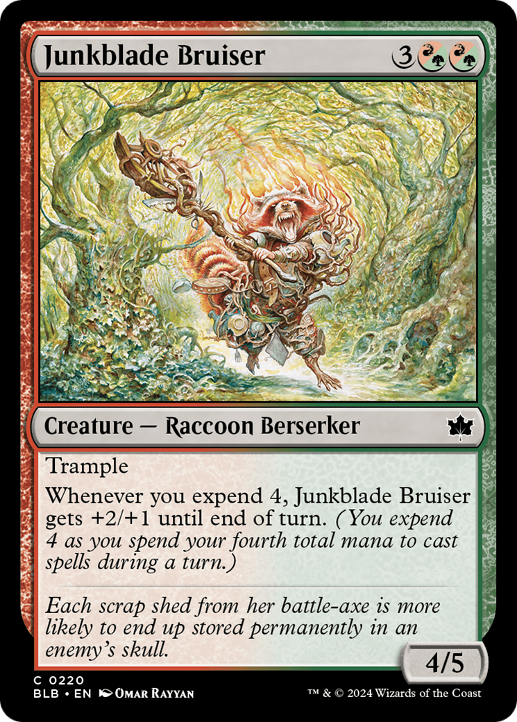 Magic: The Gathering - Junkblade Bruiser Foil - Bloomburrow