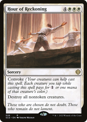Magic: The Gathering - Hour of Reckoning - Starter Commander Decks