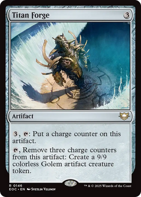 Magic: The Gathering - Titan Forge - Edge of Eternities Commander