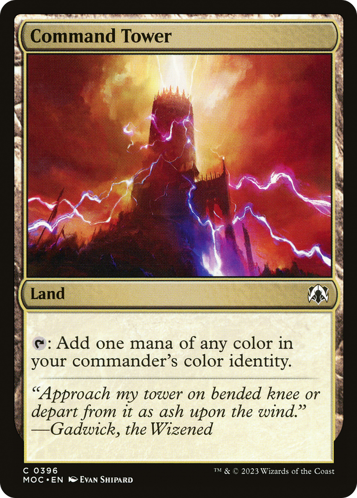 Magic: The Gathering - Command Tower - March of the Machine Commander